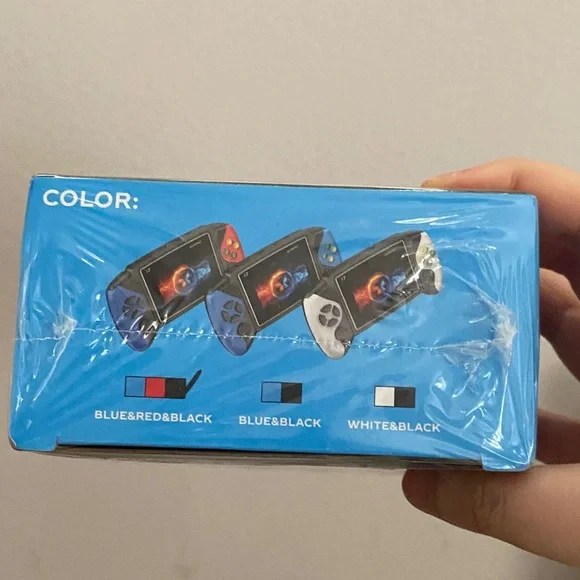 Handheld Controller Game Console - Red & Blue